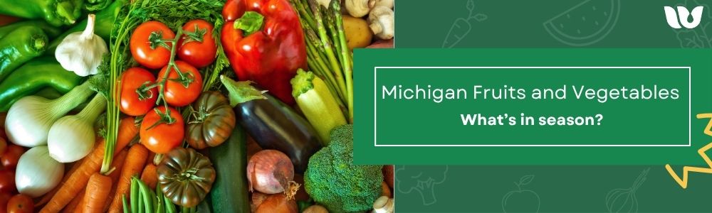 Michigan veggies and fruits. What's in season?